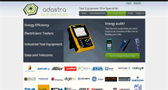Desktop Screenshot of adastrahire.co.uk